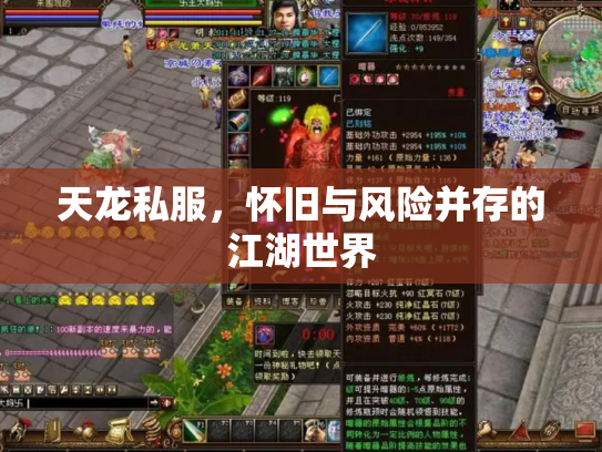 天龙私服，怀旧与风险并存的江湖世界