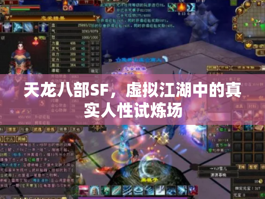 天龙八部SF，虚拟江湖中的真实人性试炼场
