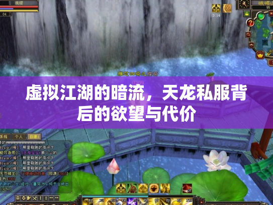 虚拟江湖的暗流，天龙私服背后的欲望与代价
