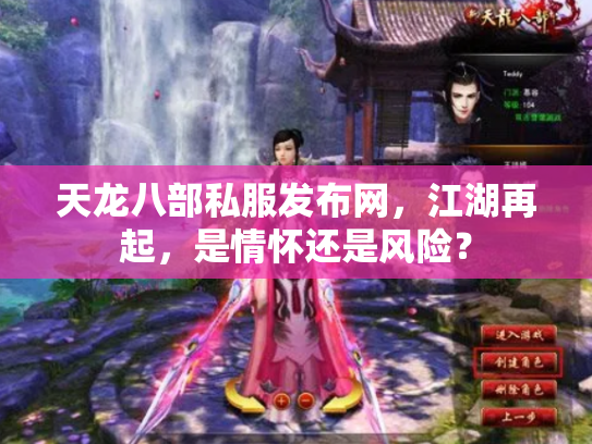 天龙八部私服发布网，江湖再起，是情怀还是风险？