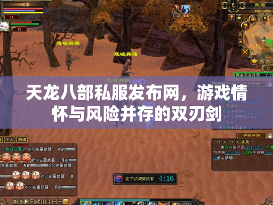 天龙八部私服发布网，游戏情怀与风险并存的双刃剑