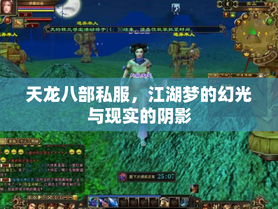 天龙八部私服，江湖梦的幻光与现实的阴影