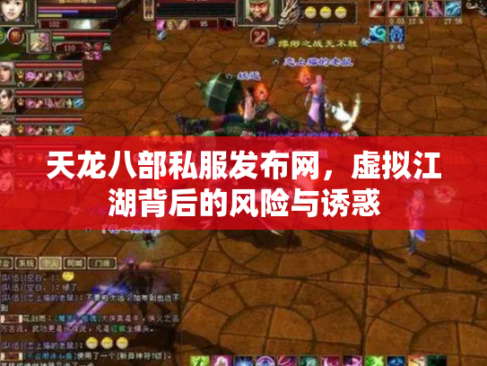 天龙八部私服发布网，虚拟江湖背后的风险与诱惑
