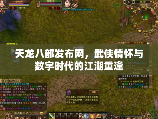 天龙八部发布网，武侠情怀与数字时代的江湖重逢