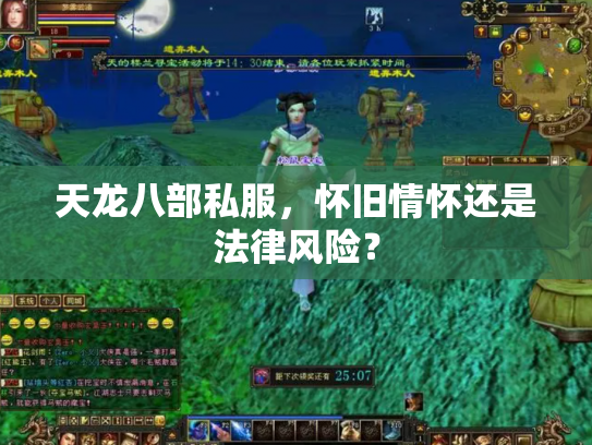 天龙八部私服，怀旧情怀还是法律风险？