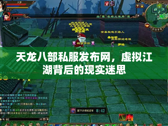 天龙八部私服发布网，虚拟江湖背后的现实迷思