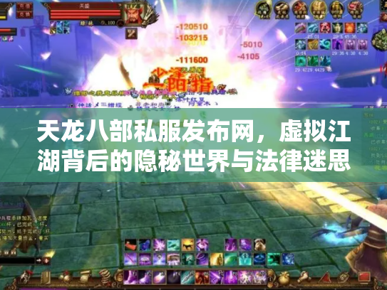 天龙八部私服发布网，虚拟江湖背后的隐秘世界与法律迷思