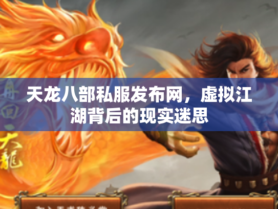天龙八部私服发布网，虚拟江湖背后的现实迷思