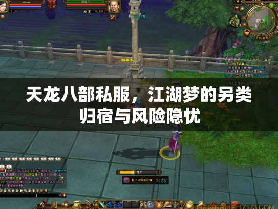 天龙八部私服，江湖梦的另类归宿与风险隐忧