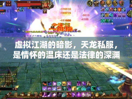 虚拟江湖的暗影，天龙私服，是情怀的温床还是法律的深渊？