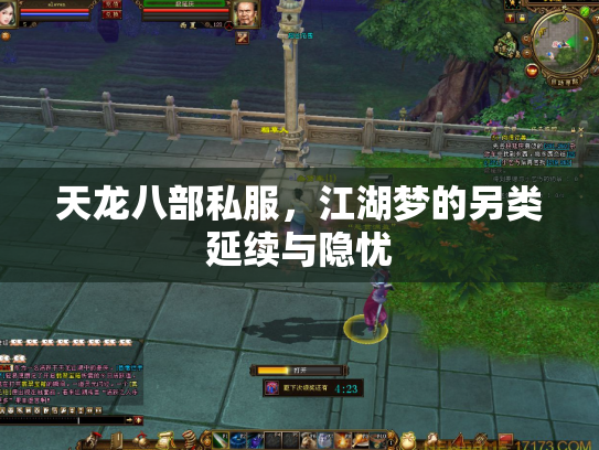 天龙八部私服，江湖梦的另类延续与隐忧