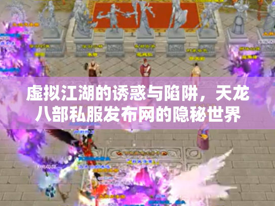 虚拟江湖的诱惑与陷阱，天龙八部私服发布网的隐秘世界