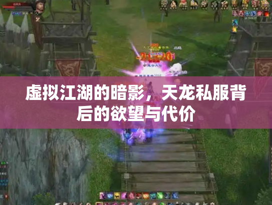 虚拟江湖的暗影，天龙私服背后的欲望与代价