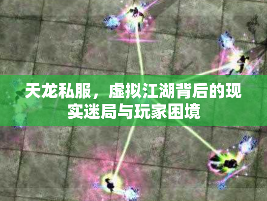 天龙私服，虚拟江湖背后的现实迷局与玩家困境