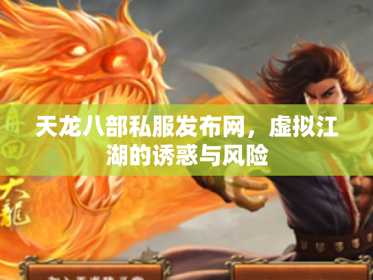 天龙八部私服发布网，虚拟江湖的诱惑与风险