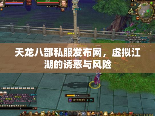 天龙八部私服发布网，虚拟江湖的诱惑与风险