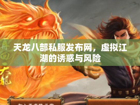 天龙八部私服发布网，虚拟江湖的诱惑与风险