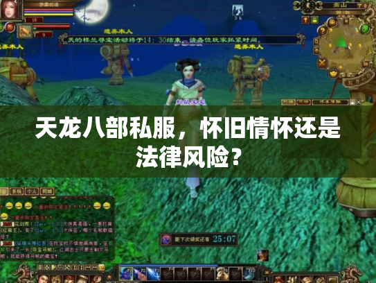 天龙八部私服，怀旧情怀还是法律风险？