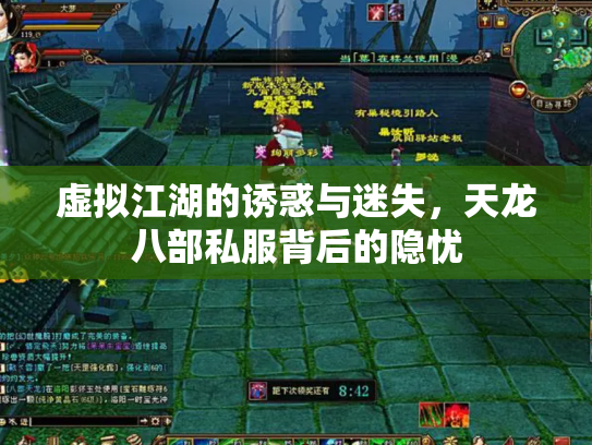 虚拟江湖的诱惑与迷失，天龙八部私服背后的隐忧