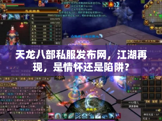 天龙八部私服发布网，江湖再现，是情怀还是陷阱？