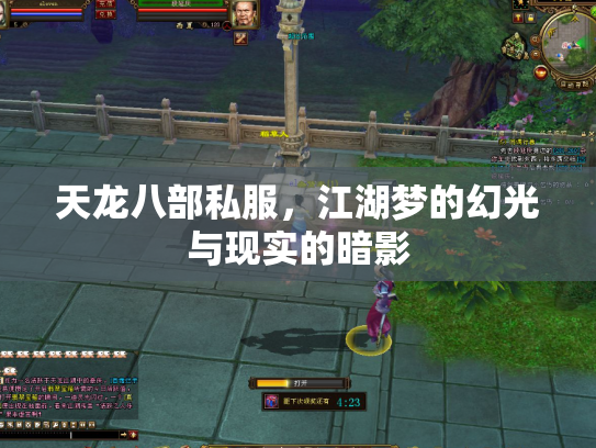 天龙八部私服，江湖梦的幻光与现实的暗影