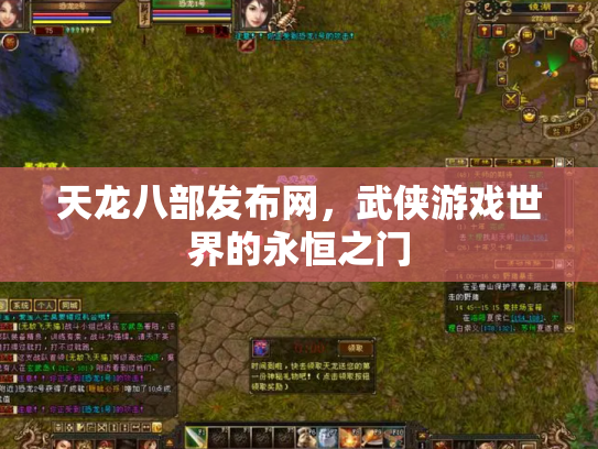 天龙八部发布网，武侠游戏世界的永恒之门