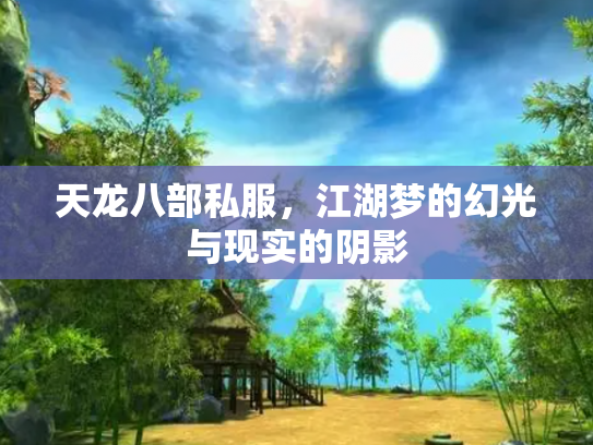 天龙八部私服，江湖梦的幻光与现实的阴影