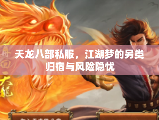 天龙八部私服，江湖梦的另类归宿与风险隐忧