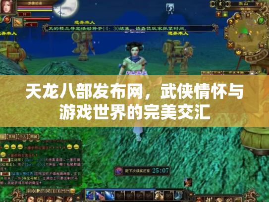 天龙八部发布网，武侠情怀与游戏世界的完美交汇