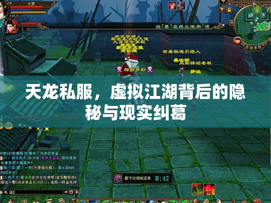天龙私服，虚拟江湖背后的隐秘与现实纠葛
