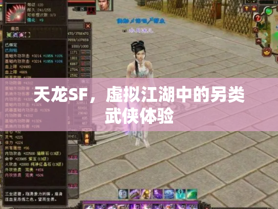 天龙SF，虚拟江湖中的另类武侠体验