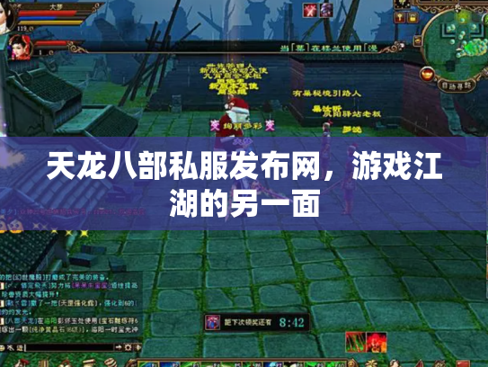天龙八部私服发布网，游戏江湖的另一面