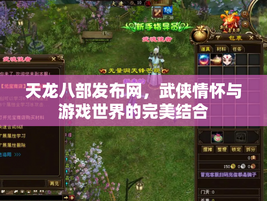天龙八部发布网，武侠情怀与游戏世界的完美结合