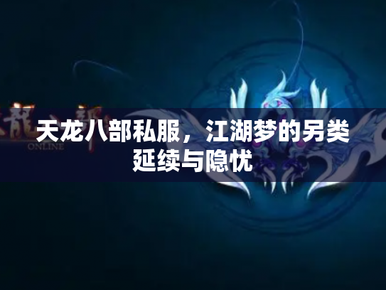 天龙八部私服，江湖梦的另类延续与隐忧