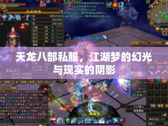 天龙八部私服，江湖梦的幻光与现实的阴影