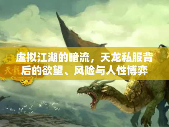虚拟江湖的暗流，天龙私服背后的欲望、风险与人性博弈