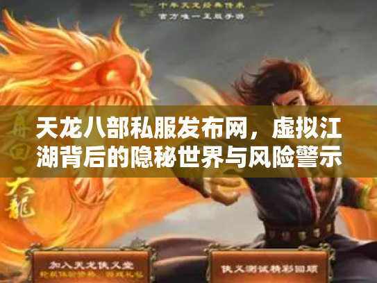 天龙八部私服发布网，虚拟江湖背后的隐秘世界与风险警示