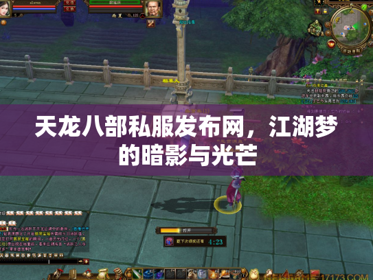 天龙八部私服发布网，江湖梦的暗影与光芒