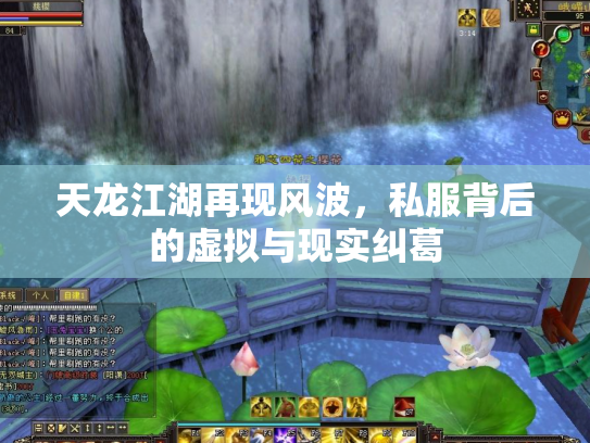 天龙江湖再现风波，私服背后的虚拟与现实纠葛