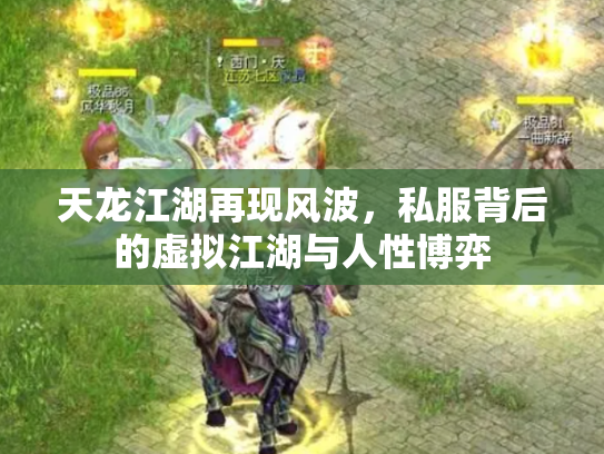天龙江湖再现风波，私服背后的虚拟江湖与人性博弈