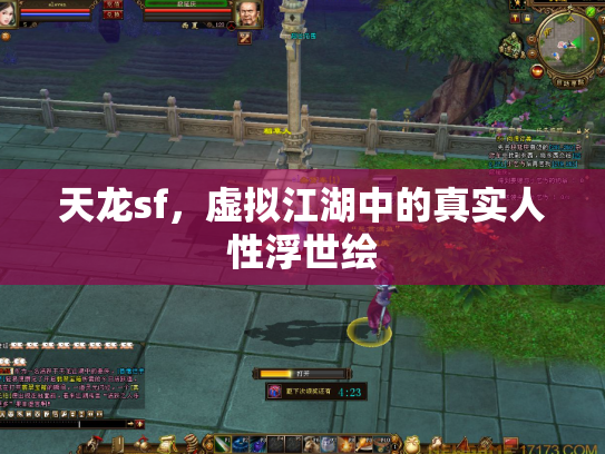 天龙sf，虚拟江湖中的真实人性浮世绘