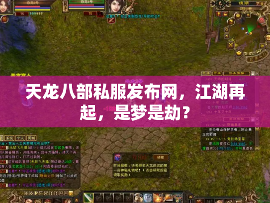 天龙八部私服发布网，江湖再起，是梦是劫？