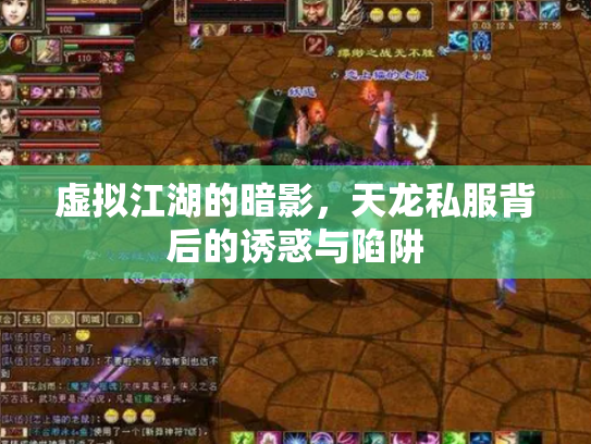 虚拟江湖的暗影，天龙私服背后的诱惑与陷阱