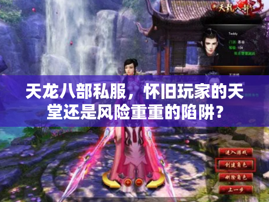 天龙八部私服，怀旧玩家的天堂还是风险重重的陷阱？