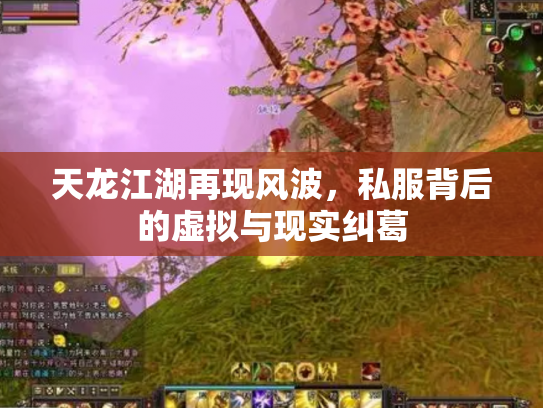 天龙江湖再现风波，私服背后的虚拟与现实纠葛