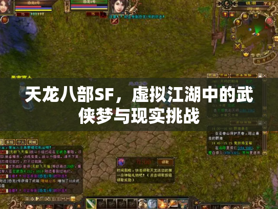 天龙八部SF，虚拟江湖中的武侠梦与现实挑战