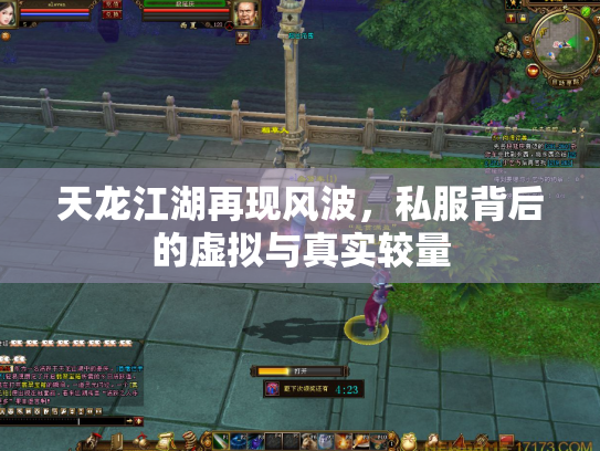天龙江湖再现风波，私服背后的虚拟与真实较量