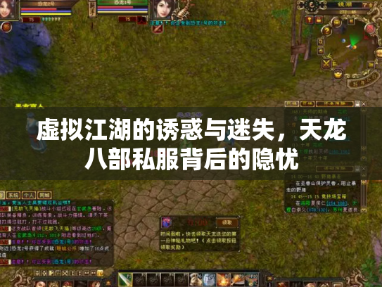 虚拟江湖的诱惑与迷失，天龙八部私服背后的隐忧