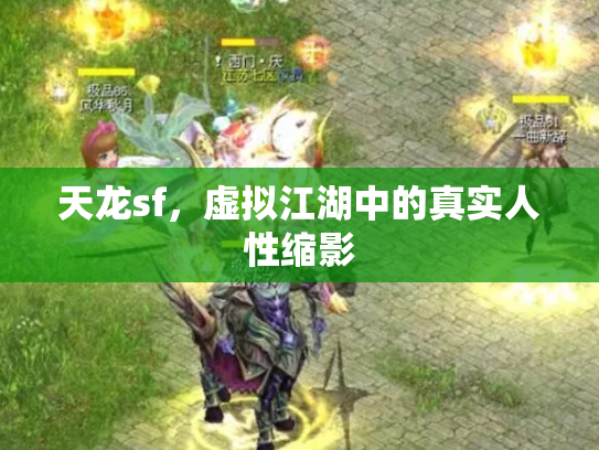 天龙sf，虚拟江湖中的真实人性缩影