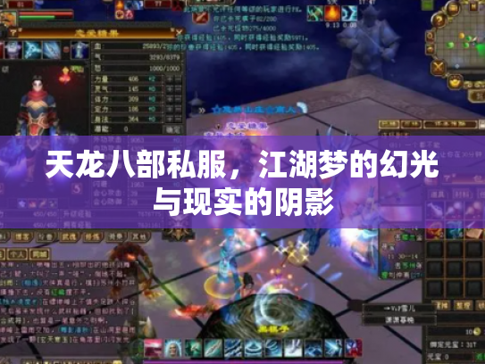 天龙八部私服，江湖梦的幻光与现实的阴影